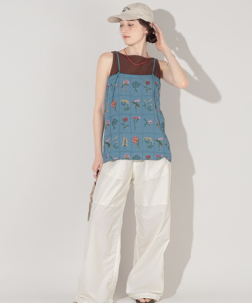 GEORGE'S(ジョージズ)の「バルーンナイロンパンツ(その他パンツ・レディース・オフホワイト/グリーン/ブラウン・LARGE/MEDIUM)」の6枚目の写真