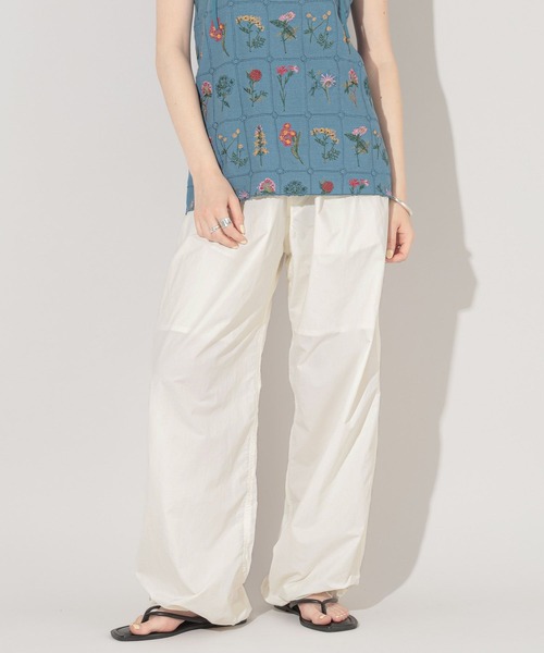 GEORGE'S(ジョージズ)の「バルーンナイロンパンツ(その他パンツ・レディース・オフホワイト/グリーン/ブラウン・LARGE/MEDIUM)」の7枚目の写真