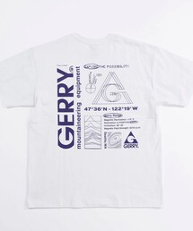 【GERRY/ジェリー】7.5oz Heavy Jersey S/S Graphic Tee