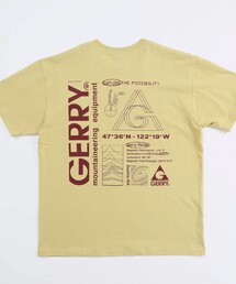 【GERRY/ジェリー】7.5oz Heavy Jersey S/S Graphic Tee
