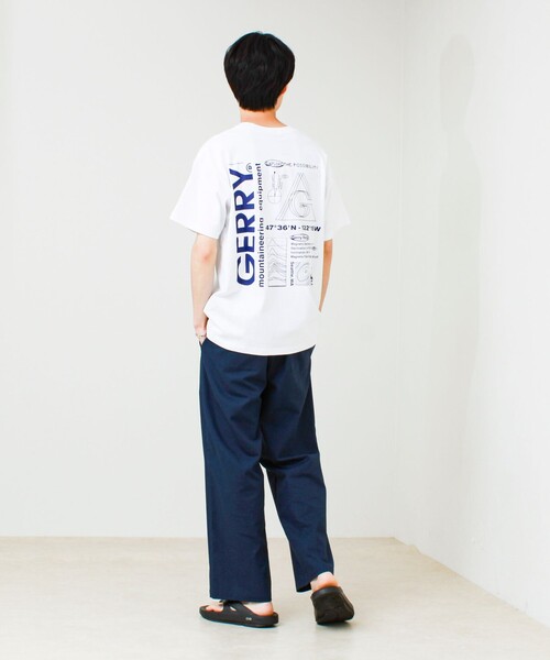 GERRY(ジェリー)の「【GERRY/ジェリー】7.5oz Heavy Jersey S/S Graphic Tee(Tシャツ/カットソー・メンズ・ブルー/ホワイト/イエロー・L/M)」の9枚目の写真