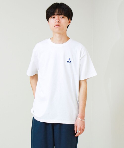 GERRY(ジェリー)の「【GERRY/ジェリー】7.5oz Heavy Jersey S/S Graphic Tee(Tシャツ/カットソー・メンズ・ブルー/ホワイト/イエロー・L/M)」の10枚目の写真