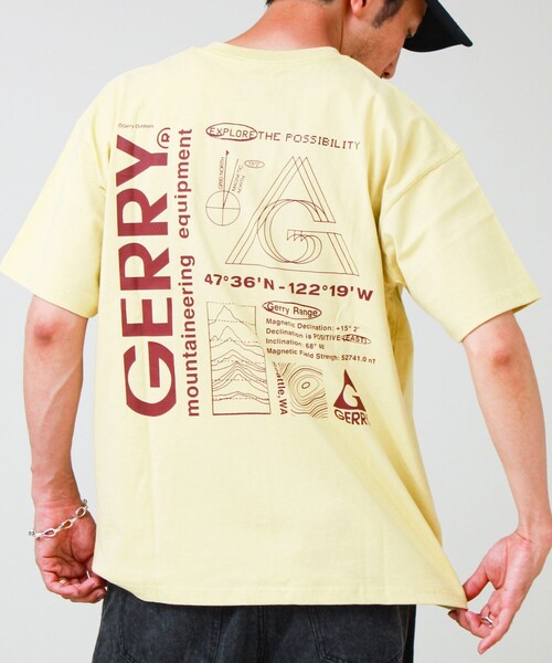 GERRY(ジェリー)の「【GERRY/ジェリー】7.5oz Heavy Jersey S/S Graphic Tee(Tシャツ/カットソー・メンズ・ブルー/ホワイト/イエロー・L/M)」の19枚目の写真
