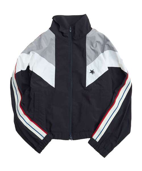 CONVERSE TOKYO(コンバーストウキョウ)の「SIDE LINE NYLON TRACK BLOUSON(ブルゾン・レディース・カーキ/ブラック/ネイビー・FREE)」の18枚目の写真