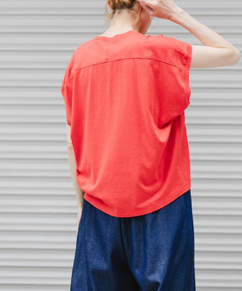 FORK&SPOON（フォークアンドスプーン）の「FORK&SPOON　3D Short-Sleeve T-shirts（Tシャツ/カットソー・レディース・ミント/ブラック/レッド・1）」の12枚目の写真