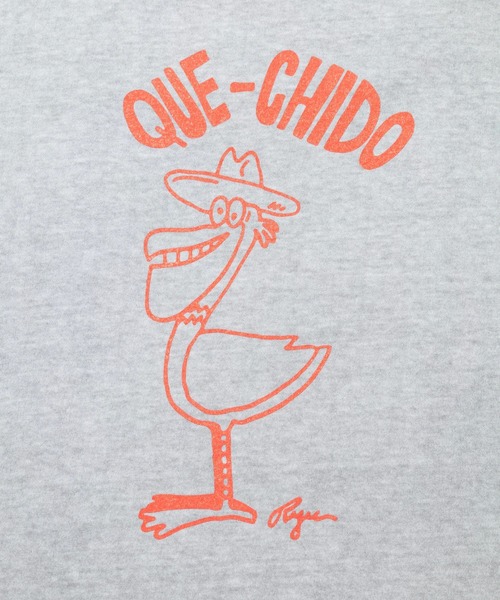 Good On(グッドオン)の「Good On/グッドオン BIRD SS TEE(Tシャツ/カットソー・メンズ・ライトグレー/ブラック・X-LARGE/LARGE/MEDIUM)」の5枚目の写真