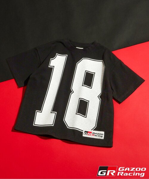 BREEZE(ブリーズ)の「GRヤリス Rally1 Tシャツ(キッズサイズ)(Tシャツ/カットソー・キッズ・レインボー/ブラック/グリーン/オフホワイト/その他11/イエロー・110/150/130)」の3枚目の写真