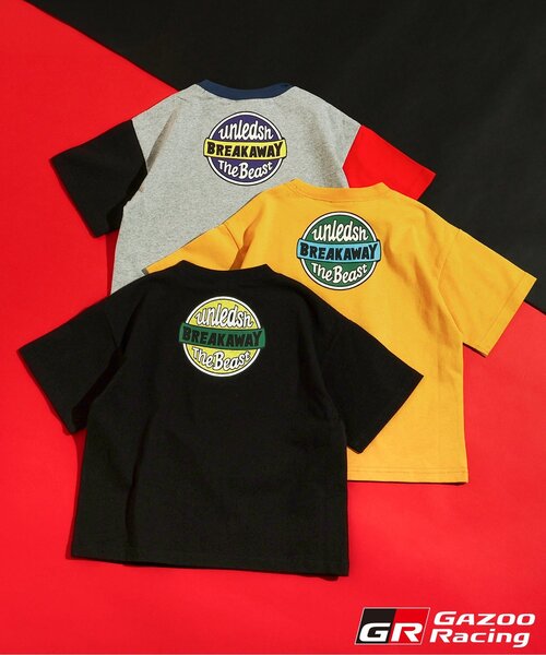 BREEZE(ブリーズ)の「GRヤリス Rally1 Tシャツ(キッズサイズ)(Tシャツ/カットソー・キッズ・レインボー/ブラック/グリーン/オフホワイト/その他11/イエロー・110/150/130)」の12枚目の写真