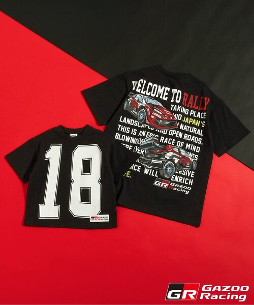 BREEZE(ブリーズ)の「GRヤリス Rally1 Tシャツ(キッズサイズ)(Tシャツ/カットソー・キッズ・レインボー/ブラック/グリーン/オフホワイト/その他11/イエロー・110/150/130)」の13枚目の写真