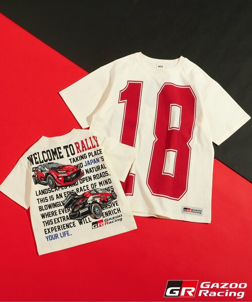 BREEZE(ブリーズ)の「GRヤリス Rally1 Tシャツ(キッズサイズ)(Tシャツ/カットソー・キッズ・レインボー/ブラック/グリーン/オフホワイト/その他11/イエロー・110/150/130)」の14枚目の写真