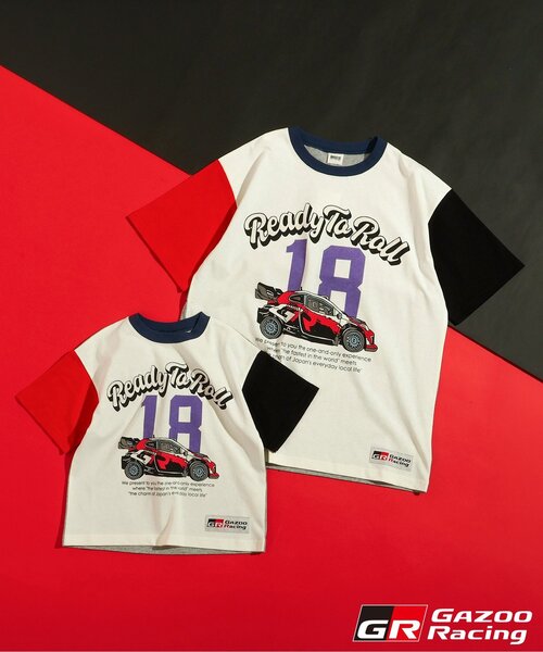 BREEZE(ブリーズ)の「GRヤリス Rally1 Tシャツ(キッズサイズ)(Tシャツ/カットソー・キッズ・レインボー/ブラック/グリーン/オフホワイト/その他11/イエロー・110/150/130)」の15枚目の写真