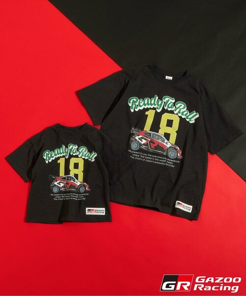 BREEZE(ブリーズ)の「GRヤリス Rally1 Tシャツ(キッズサイズ)(Tシャツ/カットソー・キッズ・レインボー/ブラック/グリーン/オフホワイト/その他11/イエロー・110/150/130)」の16枚目の写真