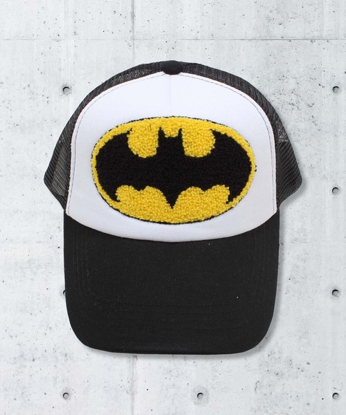 SHISKY（シスキー）の「BATMAN バットマン メッシュキャップ（BS29-08）（キャップ・キッズ・カーキ/ブラック系その他/ブルー系その他/ネイビー/レッド・56/54/52）」の2枚目の写真