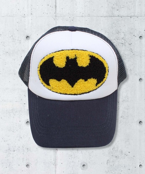 SHISKY（シスキー）の「BATMAN バットマン メッシュキャップ（BS29-08）（キャップ・キッズ・カーキ/ブラック系その他/ブルー系その他/ネイビー/レッド・56/54/52）」の4枚目の写真