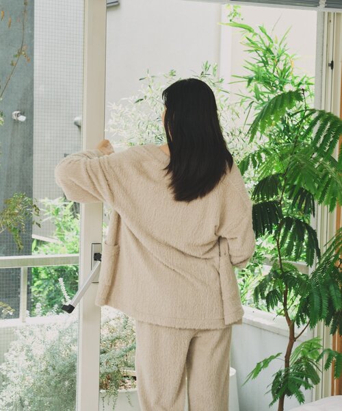 SAHIR（サヒール）の「【SAHIR サヒール】Roomwear set of 3　ルームウェア3セット（ルームウェア/パジャマ・レディース・ブルー/ベージュ・0）」の3枚目の写真
