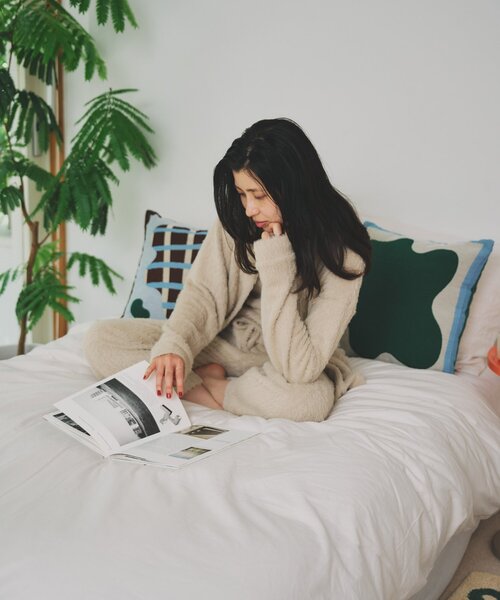 SAHIR（サヒール）の「【SAHIR サヒール】Roomwear set of 3　ルームウェア3セット（ルームウェア/パジャマ・レディース・ブルー/ベージュ・0）」の5枚目の写真