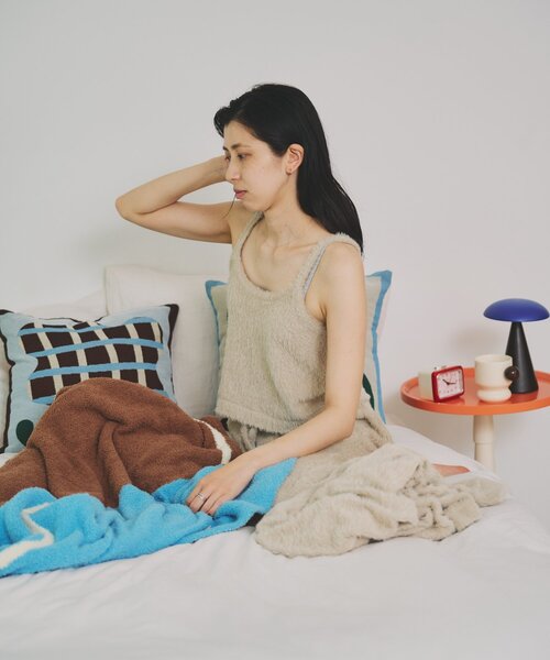 SAHIR（サヒール）の「【SAHIR サヒール】Roomwear set of 3　ルームウェア3セット（ルームウェア/パジャマ・レディース・ブルー/ベージュ・0）」の6枚目の写真