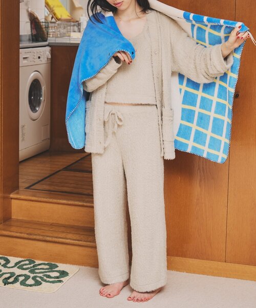 SAHIR（サヒール）の「【SAHIR サヒール】Roomwear set of 3　ルームウェア3セット（ルームウェア/パジャマ・レディース・ブルー/ベージュ・0）」の7枚目の写真