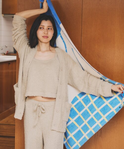 SAHIR（サヒール）の「【SAHIR サヒール】Roomwear set of 3　ルームウェア3セット（ルームウェア/パジャマ・レディース・ブルー/ベージュ・0）」の8枚目の写真