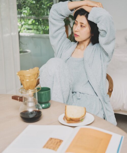 SAHIR（サヒール）の「【SAHIR サヒール】Roomwear set of 3　ルームウェア3セット（ルームウェア/パジャマ・レディース・ブルー/ベージュ・0）」の15枚目の写真