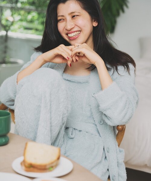 SAHIR（サヒール）の「【SAHIR サヒール】Roomwear set of 3　ルームウェア3セット（ルームウェア/パジャマ・レディース・ブルー/ベージュ・0）」の16枚目の写真