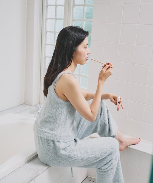 SAHIR（サヒール）の「【SAHIR サヒール】Roomwear set of 3　ルームウェア3セット（ルームウェア/パジャマ・レディース・ブルー/ベージュ・0）」の20枚目の写真