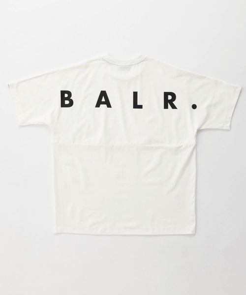BALR.（ボーラー）の「STRETCH RELAX BIGLOGO T-SHIRT（Tシャツ/カットソー・メンズ・イエロー×グリーン/ブラック/ホワイト/ターコイズブルー・LARGE/SMALL/MEDIUM）」の2枚目の写真