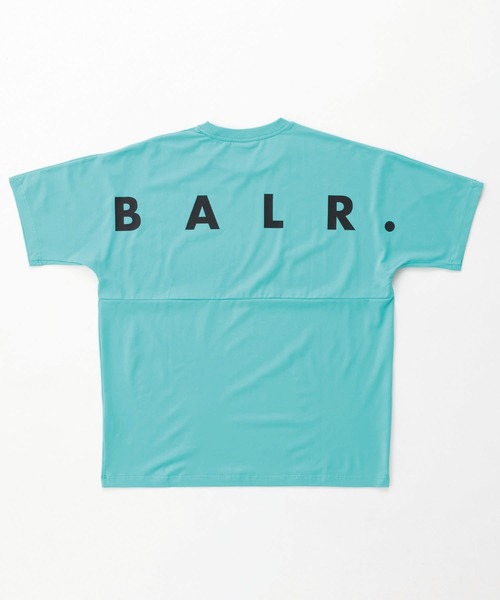 BALR.（ボーラー）の「STRETCH RELAX BIGLOGO T-SHIRT（Tシャツ/カットソー・メンズ・イエロー×グリーン/ブラック/ホワイト/ターコイズブルー・LARGE/SMALL/MEDIUM）」の3枚目の写真