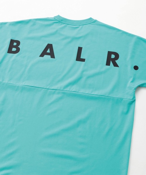 BALR.（ボーラー）の「STRETCH RELAX BIGLOGO T-SHIRT（Tシャツ/カットソー・メンズ・イエロー×グリーン/ブラック/ホワイト/ターコイズブルー・LARGE/SMALL/MEDIUM）」の5枚目の写真