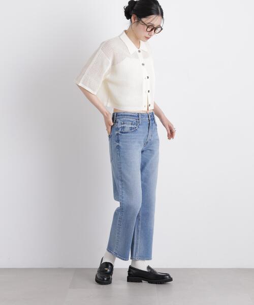 Healthy denim(ヘルシーデニム)の「Healthy DENIM/別注 Tallow Ankle(デニムパンツ・レディース・ライトブルー・22/23/24/25)」の3枚目の写真