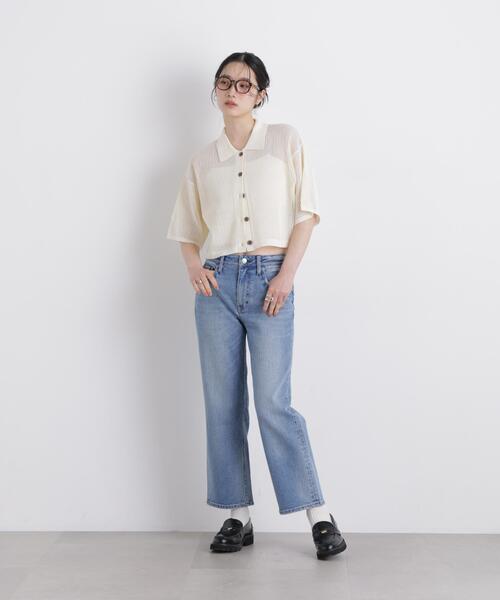Healthy denim(ヘルシーデニム)の「Healthy DENIM/別注 Tallow Ankle(デニムパンツ・レディース・ライトブルー・22/23/24/25)」の6枚目の写真