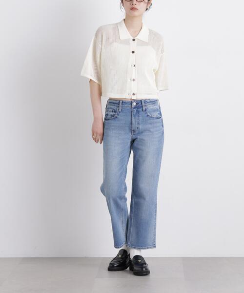 Healthy denim(ヘルシーデニム)の「Healthy DENIM/別注 Tallow Ankle(デニムパンツ・レディース・ライトブルー・22/23/24/25)」の7枚目の写真