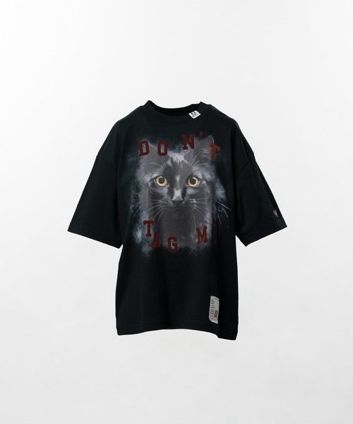 Maison MIHARA YASUHIRO(メゾンミハラヤスヒロ)の「Cat Printed T-shirt(Tシャツ/カットソー・レディース・ホワイト/グレー/ブラック・36/38/40)」の2枚目の写真