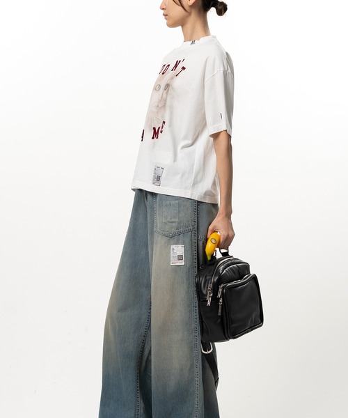 Maison MIHARA YASUHIRO(メゾンミハラヤスヒロ)の「Cat Printed T-shirt(Tシャツ/カットソー・レディース・ホワイト/グレー/ブラック・36/38/40)」の7枚目の写真