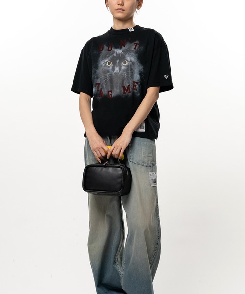 Maison MIHARA YASUHIRO(メゾンミハラヤスヒロ)の「Cat Printed T-shirt(Tシャツ/カットソー・レディース・ホワイト/グレー/ブラック・36/38/40)」の12枚目の写真