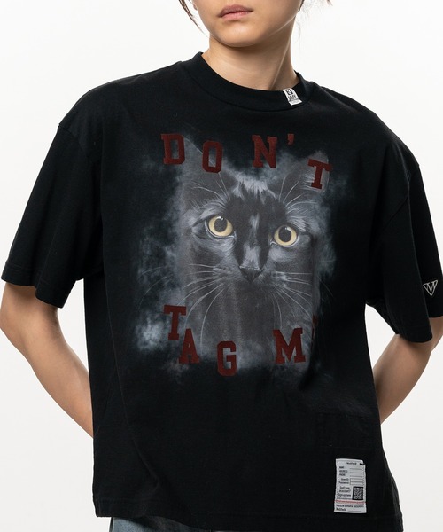 Maison MIHARA YASUHIRO(メゾンミハラヤスヒロ)の「Cat Printed T-shirt(Tシャツ/カットソー・レディース・ホワイト/グレー/ブラック・36/38/40)」の15枚目の写真