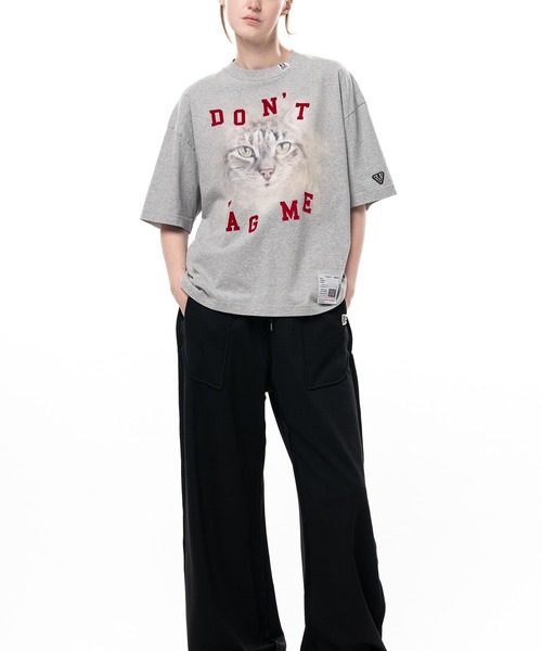 Maison MIHARA YASUHIRO(メゾンミハラヤスヒロ)の「Cat Printed T-shirt(Tシャツ/カットソー・レディース・ホワイト/グレー/ブラック・36/38/40)」の19枚目の写真