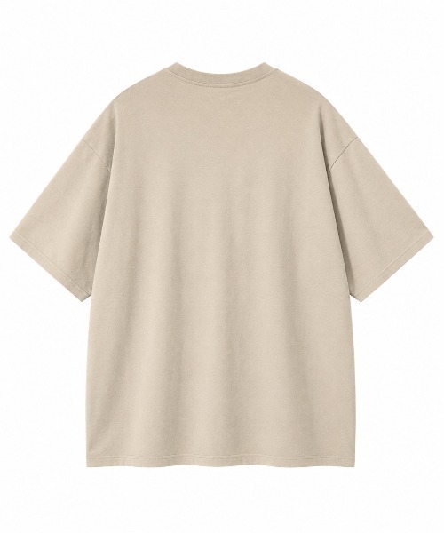 FreeZone(フリーゾーン)の「ヴィンテージ風グラフィックロゴプリントオーバーサイズTシャツ(Tシャツ/カットソー・メンズ・ホワイト/カーキ/ブラック・F)」の5枚目の写真