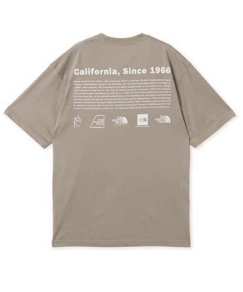 THE NORTH FACE（ザノースフェイス）の「THE NORTH FACE S/S WASHED HISTRICAL LOGO TEE / ザ・ノース・フェイス ショートスリーブ ウォッシュド ヒストリカル ロゴ ティー（Tシャツ/カットソー・メンズ・ホワイト/ブラック/グレイッシュベージュ・S/M/L/XL/XXL）」の3枚目の写真