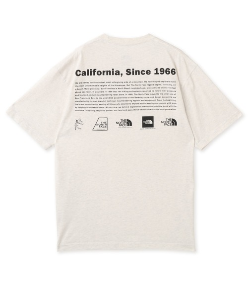 THE NORTH FACE（ザノースフェイス）の「THE NORTH FACE S/S WASHED HISTRICAL LOGO TEE / ザ・ノース・フェイス ショートスリーブ ウォッシュド ヒストリカル ロゴ ティー（Tシャツ/カットソー・メンズ・ホワイト/ブラック/グレイッシュベージュ・S/M/L/XL/XXL）」の2枚目の写真