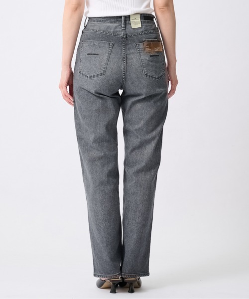 YANUK(ヤヌーク)の「【YANUK/ヤヌーク】Boys Straight LEA(デニムパンツ・レディース・ダークブルー・23.0cm/24.0cm)」の4枚目の写真