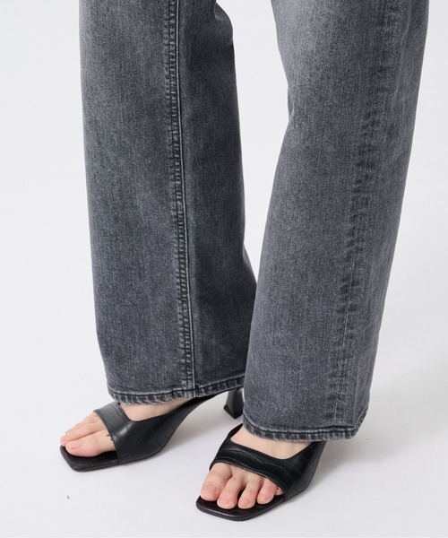 YANUK(ヤヌーク)の「【YANUK/ヤヌーク】Boys Straight LEA(デニムパンツ・レディース・ダークブルー・23.0cm/24.0cm)」の7枚目の写真