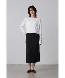 YLEVE / CUPRA TWILL SKIRT