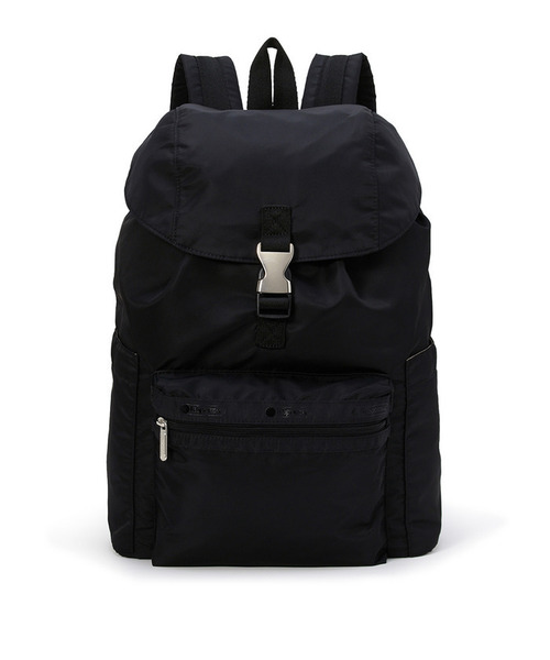 LeSportsac(レスポートサック)の「【LeSportsac×Megumi Kanzaki】SMART FLAP BACKPACK2 ブラックキャンディ(バックパック/リュック・レディース・ブラック・FREE)」の4枚目の写真