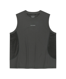 OFFGRID（オフグリッド）の「ベントラオクタスリーブレス-チャコール（Tシャツ/カットソー）」