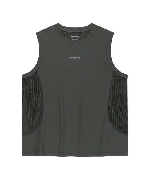 OFFGRID(オフグリッド)の「ベントラオクタスリーブレス-チャコール(Tシャツ/カットソー・メンズ・その他・SMALL/MEDIUM/LARGE/X-LARGE)」の1枚目の写真