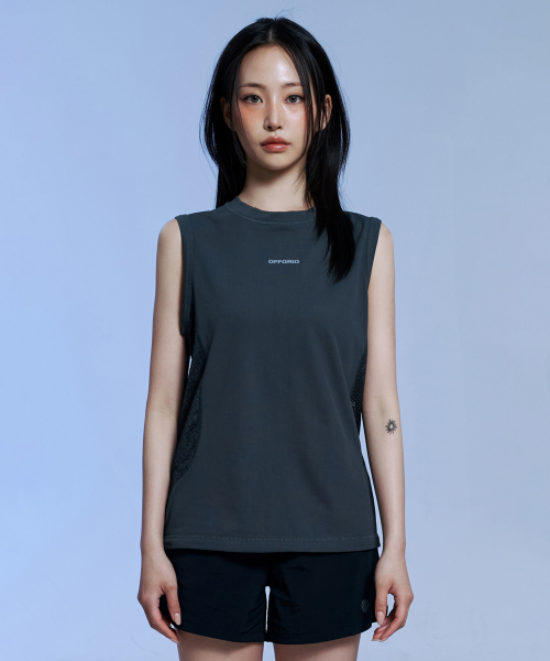 OFFGRID(オフグリッド)の「ベントラオクタスリーブレス-チャコール(Tシャツ/カットソー・メンズ・その他・SMALL/MEDIUM/LARGE/X-LARGE)」の3枚目の写真