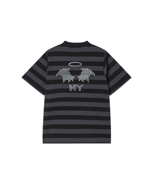 NYXX（エヌワイエックスエックス）の「TNSW BABY DEVIL POLO SHIRTS BLACK（ポロシャツ・レディース・ブラック・FREE）」の2枚目の写真