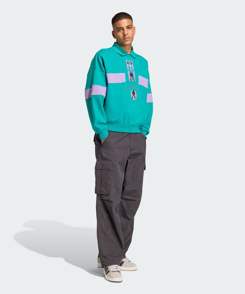 adidas(アディダス)の「90s オルタナティブ スポーツ ウォッシュド カーゴパンツ / アディダスオリジナルス adidas Originals(その他パンツ・メンズ・グレー・28inch/34inch/29inch/31inch/30inch/32inch/33inch/35inch/36inch)」の3枚目の写真