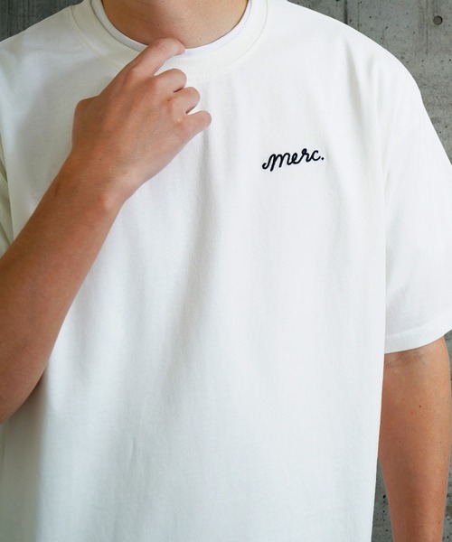 merc london(メルクロンドン)の「merc 4タイプアソートデザイン ハーフスリーブTシャツ(Tシャツ/カットソー・メンズ・ホワイト系5/ホワイト系4/レッド/イエロー/ブルー/グレー/ホワイト/ホワイト系3/ホワイト系2/ホワイト系1/ホワイト系/ブラック/レッド系1/レッド系/イエロー系1/イエロー系/ブルー系1/ブルー系/ネイビー系3/ネイビー系2/ネイビー系1/ネイビー系/グレー系2/グレー系1/グレー系/ブラック系2/ブラック系1/ブラック系・MEDIUM/LARGE)」の3枚目の写真